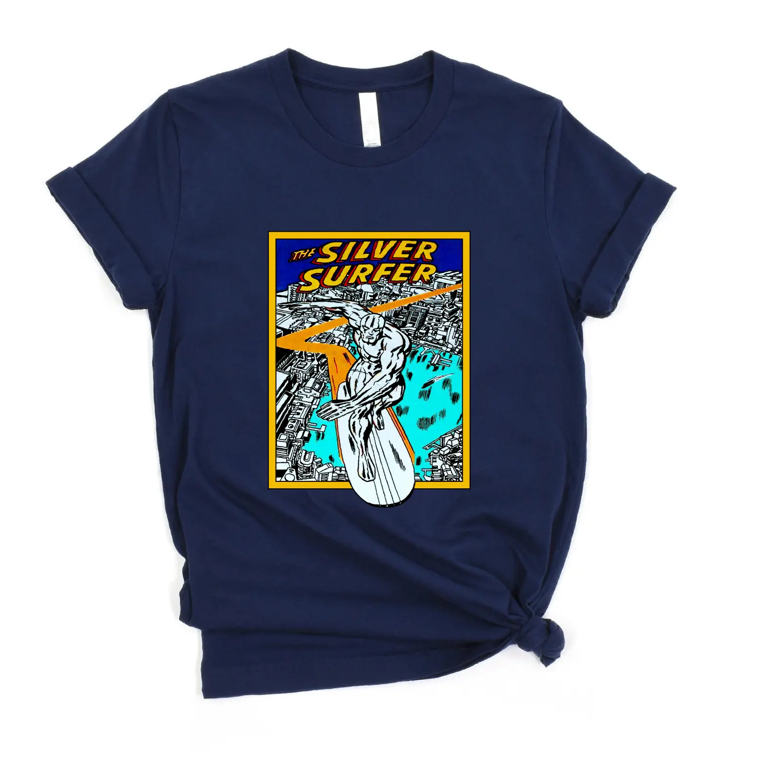 80S 1989 The Silver Surfer T-Shirt, Hip Hop Rap 90s T-shirt, Birthday Gift, Gift For Both Man and Woman, Unisex T-shirt
