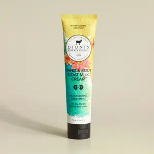 Water Flowers & Sea Salt Hand & Body Goat Milk Cream