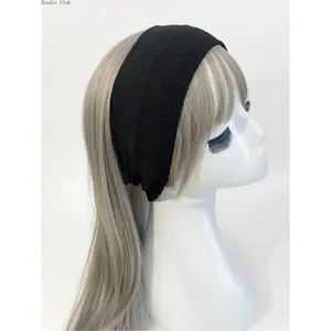 Unisex Knitted Sporty Sweatband Headband - Stretch Soft Turban, Non-Slip All-Season Hair Accessory for Sports Workout, Daily Wear, Sporty Sports Headbands, Sweatbands Sports Headbands