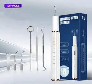 Tartar Remover Rechargeable Tartar Remover 5 Modes USB-C Port UV Light IPX6 Waterproof Ideal for Home and Travel Use Electric Rapid Teeth Cleaning Kit Father's Day Gift Long-Lasting Battery Life Waterproof Oral Care