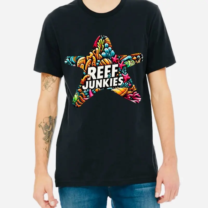 REEF JUNKIES Graphic T-Shirt - White Crew Neck with Unique Design, Regular Sleeve, Casual Style for Beach and Fashion Occasions - Top, Menswear