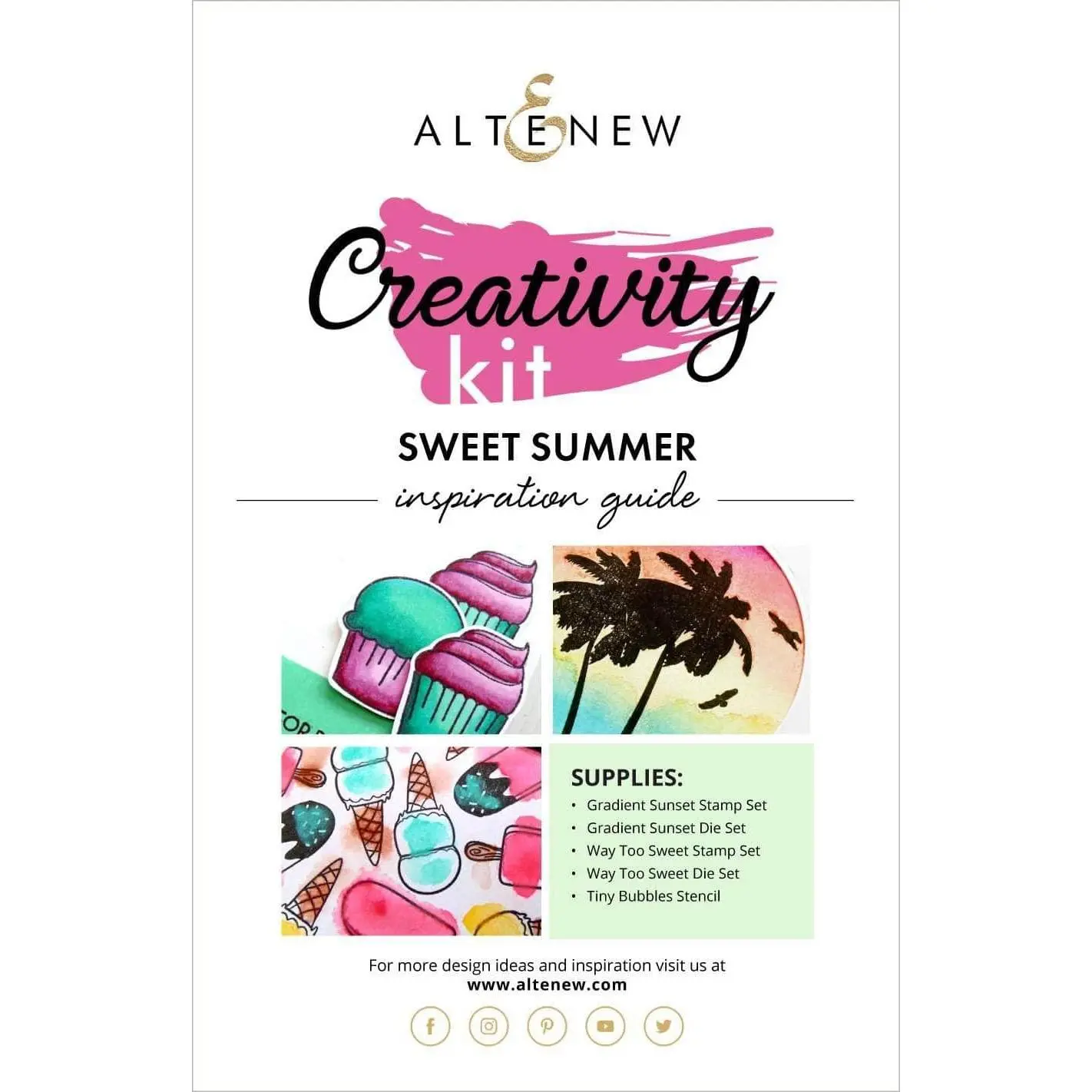 Sweet Summer Creativity Kit Inspiration Guide