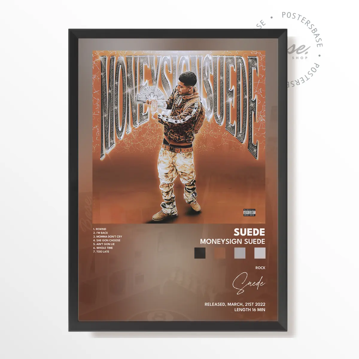 DICH - suedeMoneysignSuedeposter Poster - Unframed #282