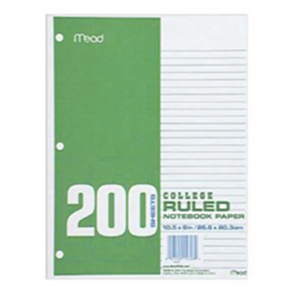 Mead Products Paper Filler Col 10.5X 8 200 Ct