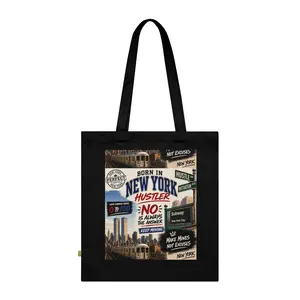 New York Hustler Organic Cotton Tote Bag