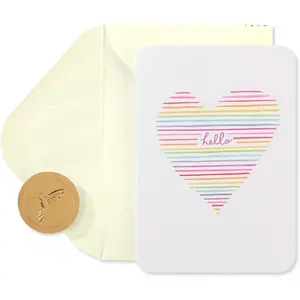 Blank Cards with Envelopes, Heart (14-Count)