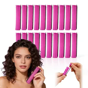 20 Pcs Curling Iron Set Natural Hair Use Long Short Medium Hair Universal Women Portable Styling Tool Curling Tool Diy Hair Styler