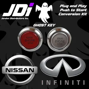 Ghost Key - Plug and Play Push to Start Conversion Kit for Nissan & Infiniti vehicles