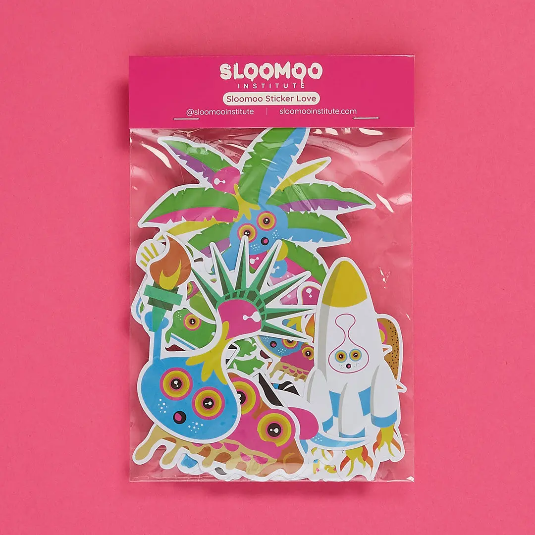 Sloomoo - Die-Cut Sticker Pack Sloomoo - Die-Cut Sticker Pack