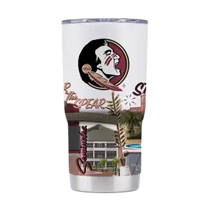 Florida State 20oz Campus Icons Tumbler