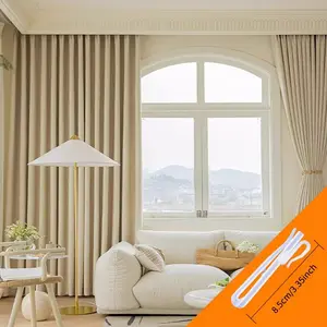 2pcs Full Blackout Curtain Set, Thermal Insulation Curtains, Light Blocking for Living Room Bedroom Balcony, No Sheer Included