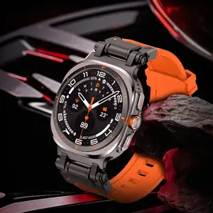 Rubber Loop Strap for Samsung Galaxy Watch Ultra 47mm Luxury Men Sports Band for SAMSUNG GALAXY WATCH ULTRA 2025 Wristband Bracelet