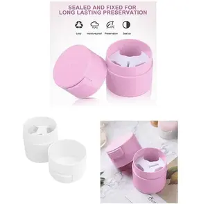 Pink Eyelash Glue Storage Container