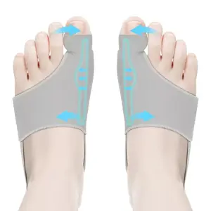 2PCS Bunion Corrector for Women & Men Big Toe Straightener-Bunions Correction Women & Men-Bunion Splint-Bunions Pads for Bunion Relief-Hallux Valgus Pain Relief,Comfortable & Breathable for Day/Night