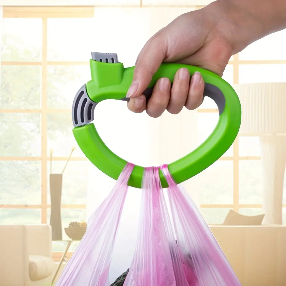 1pc Labor-Saving Bag Holders, Self-Locking Thumb Bag Carrier, One Grip Shopping Grocery Bag Grips Holder, Bag Carrier Handle For Shopping