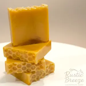 Honey Glow Oat & Milk Soap Bar | Handmade Honey Oat Turmeric Soap for Soft, Nourished Skin Moisturizing