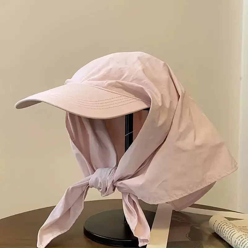 Women's Sporty Chic Solid Fisherman Hat, Wide-Brim Anti-Ultraviolet Hat with UV Shielding for Face Slimming, Sunny Days, Anti-Ultraviolet Hats