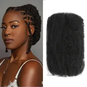 Synthetic Fiber Dreadlock Volumizing Hair Extensions And Accessories