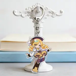 PMMM Acrylic Keychain | Homura Akemi Mami Tomoe | Anime Fan Gift, Gift For Friends