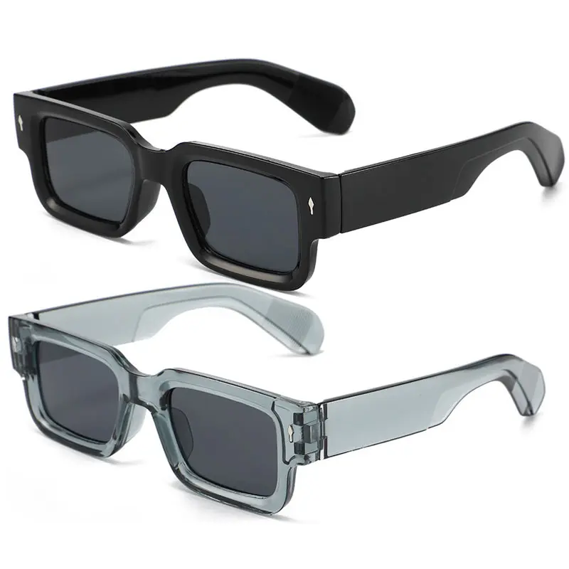 Square sunglasses fashion beach sunglasses stylish men's and women's eyewear outdoor sports lightweight uv protection glasses travel cycling glasses