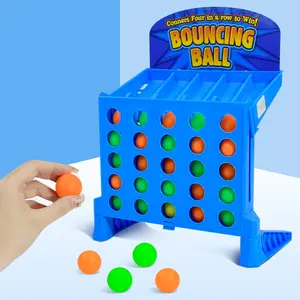 Fun four-game three-dimensional parent-child interactive competitive throwing and jumping table game Family Board Games is suitable for 11 holiday birthday gifts
