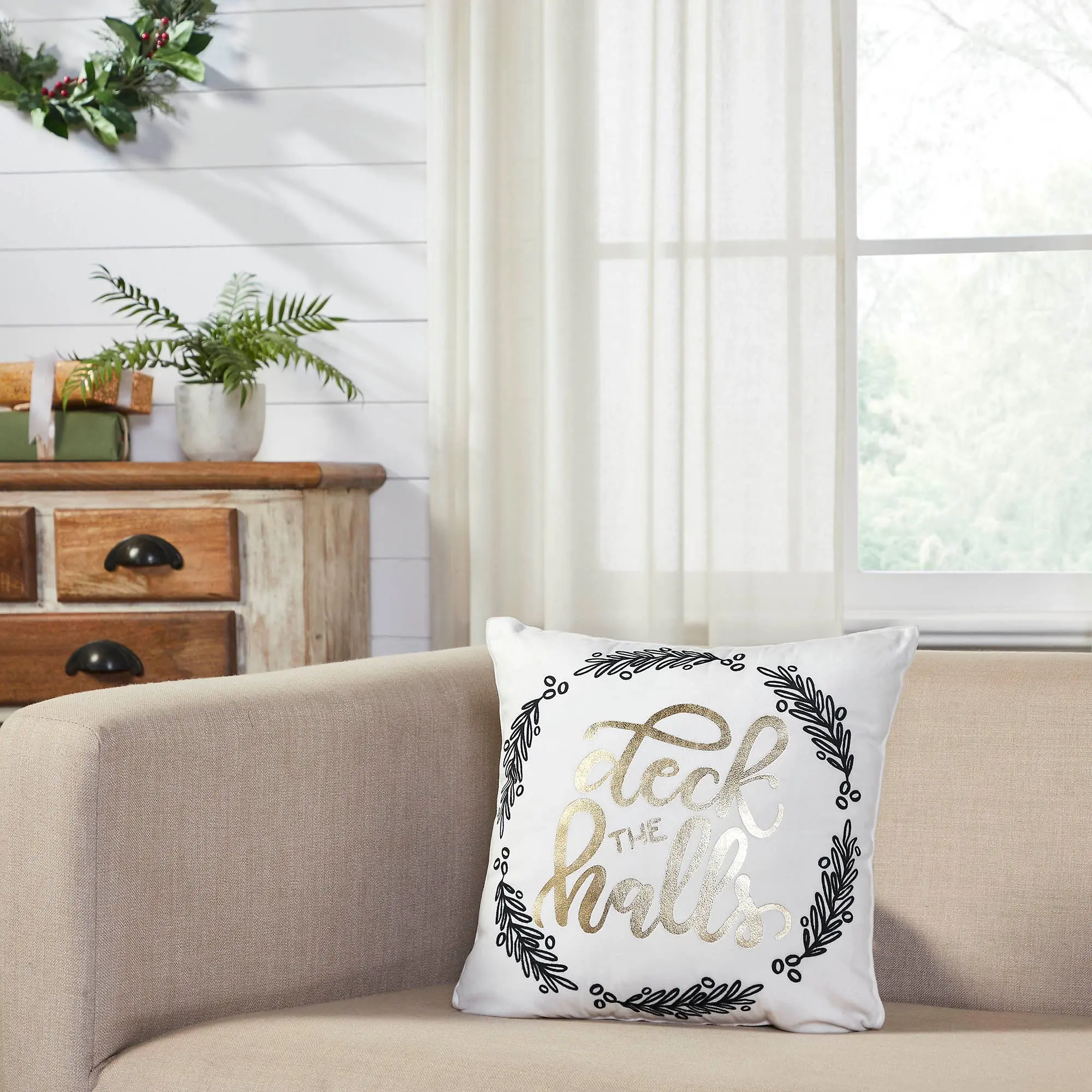Wintergleam Holiday Pillow