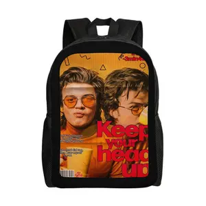 Steve-Harringto-Backpacks for Girls, Cute School Backpack, Aesthetic Bookbag for Teens, Lightweight Classic Backpack for Travel, Work, Picnic A-10