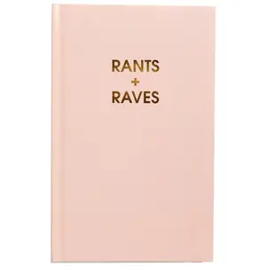 Rants + Raves - Mimosa Orange Hardcover Journal - Daily Writing Journal - Manifestation Journal - Diary