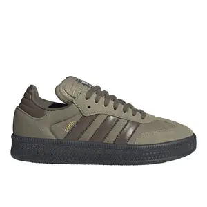 adidas Mens Samba Xlg Lace Up Sneakers Shoes Casual - Green