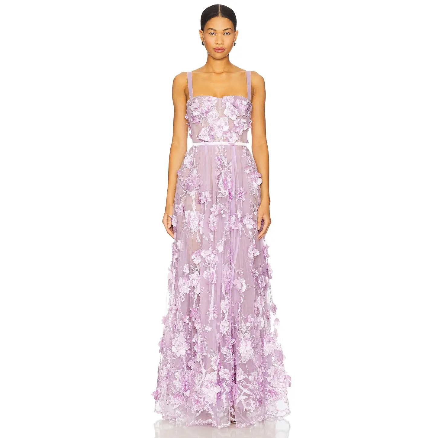 Bronx Banco Anastasia Maxi Dress in Lavender