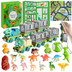 Advent Calendar 2026 Kinder, Dinosaur Advent Calendar Christmas, Dinosaurs Car Toy Christmas Gifts, Christmas Toys 24-Day with Countdown for Boys Girls