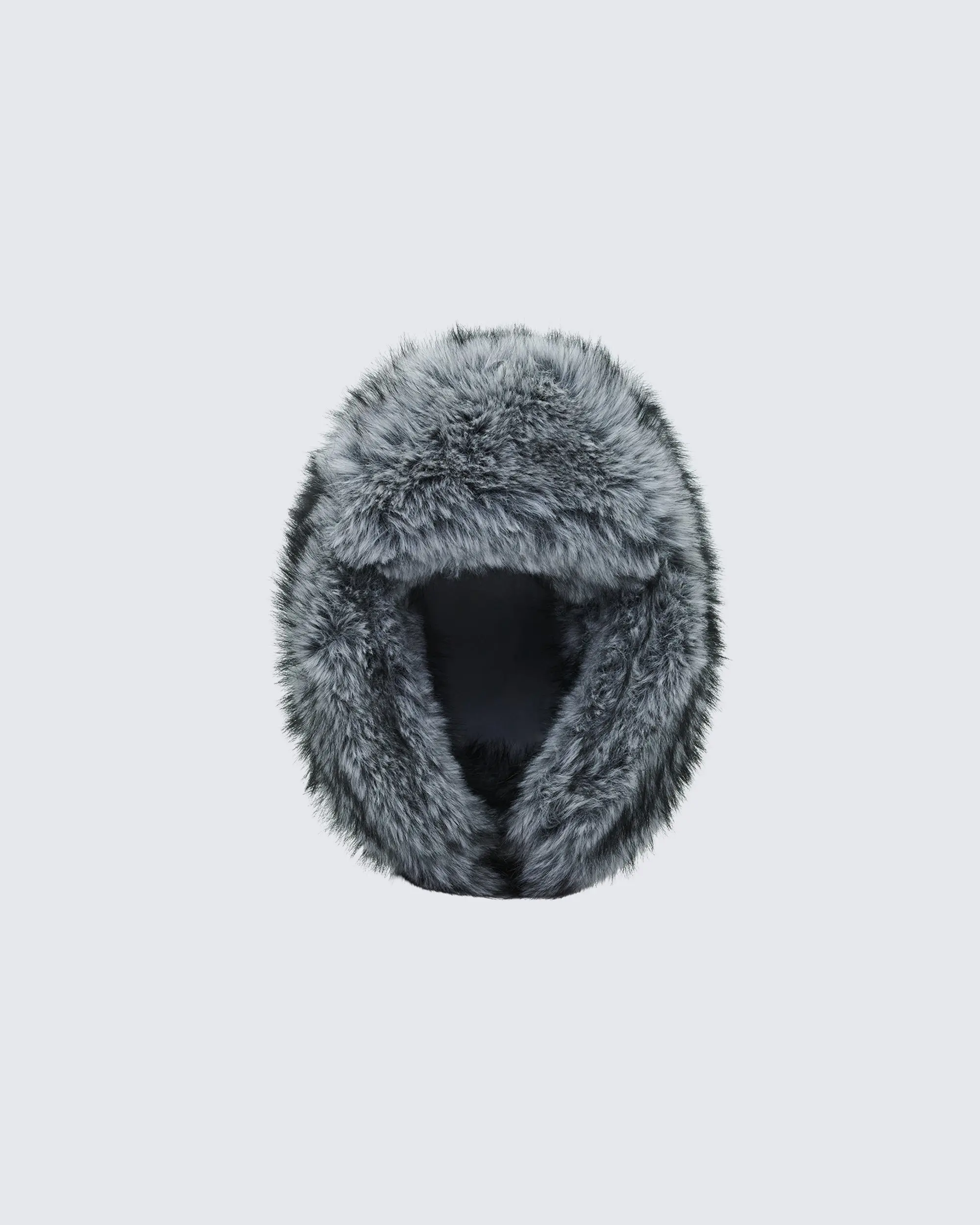 Liza Grey Faux Fur Trapper Hat