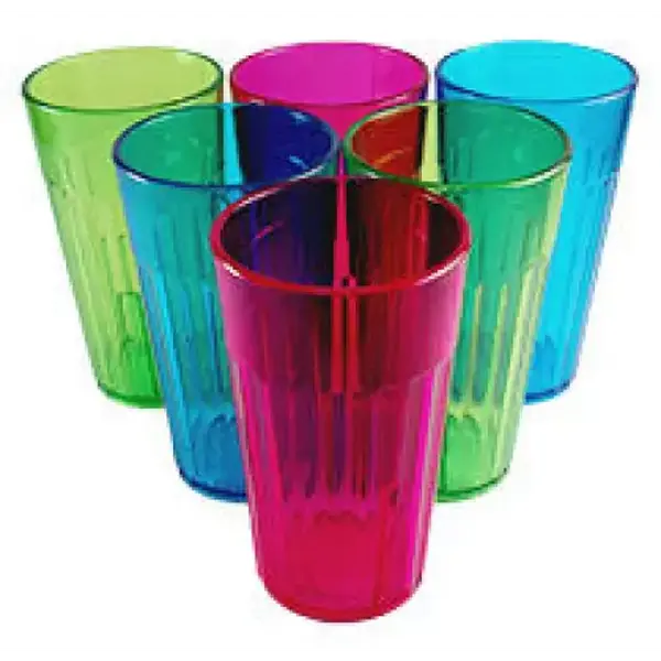 Arrow 6 oz. Rainbow Tumblers, Assorted Colors - 6 count (00105)