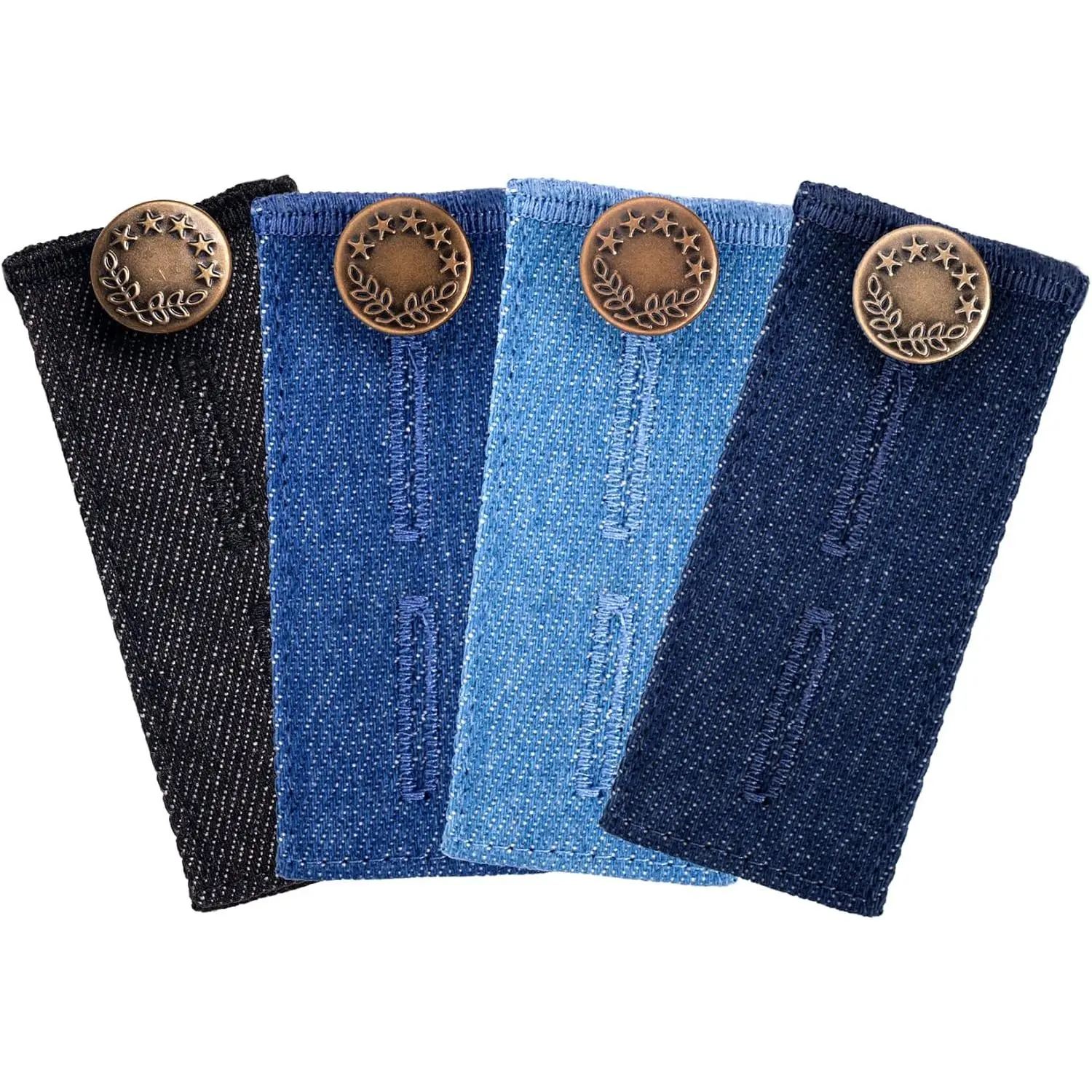 Button Extenders for Pants - 4 count  Extenders for Men, Women &  Jeans