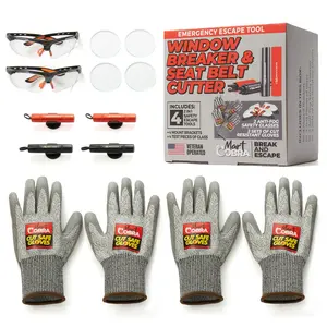 Break & Escape Window Breaker and Seat Belt Cutter Kit