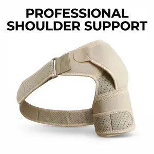 Shoulder Compression Support, Brace for AC Joint And Rotator Cuff, Enhances Shoulder Stability, Adjustable Straps for Both Men And Women