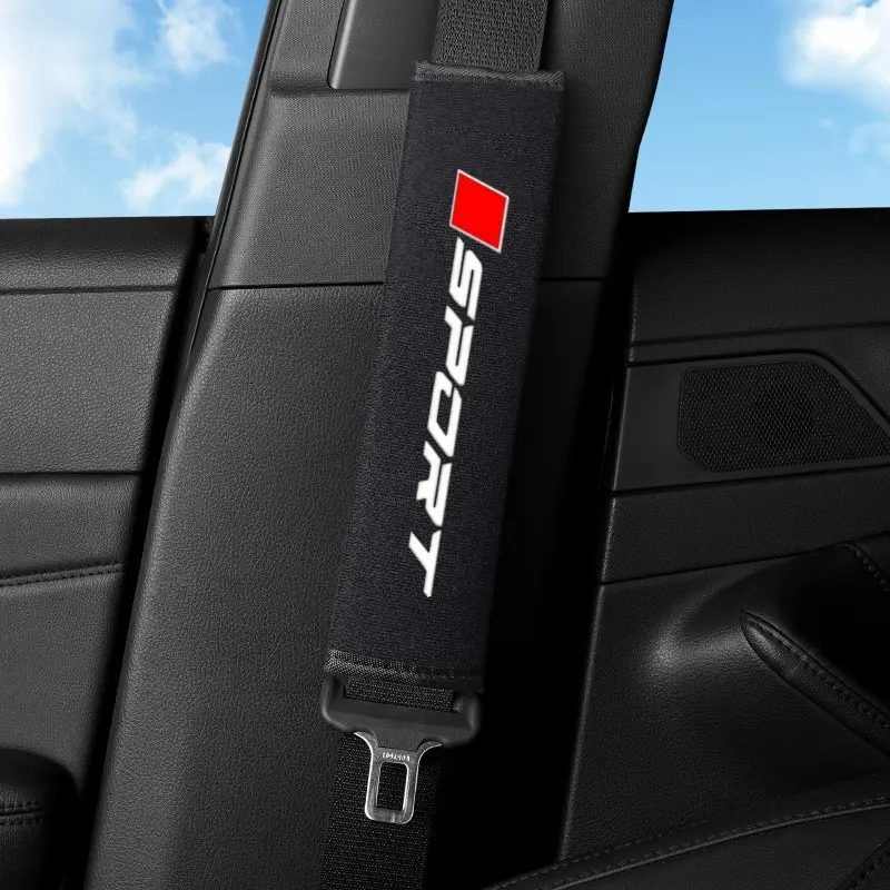 1pc Universal Car Vehicle Seat Belt Shoulder Cover, Comfortable Safetybelt Protective Cover, Auto Interior Accessories Decorations, Car Interior Accessory