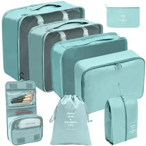 Travel Organizer Set for Electronics and Toiletries, Makeup Storage Bags, Clothes Shoes Luggage, Versatile Travel Essentials