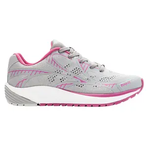 Propet Womens One Lt Walking Walking Sneakers Shoes - Grey