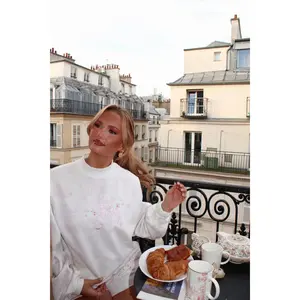 Janáe French Toile Mockneck