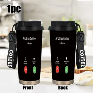 1pc 18oz Stainless Steel Travel Mug, Tumbler, Leak-Proof & Insulated Design, Perfect for Camping & Outdoor Adventures, Durable & Stylish Drinkware