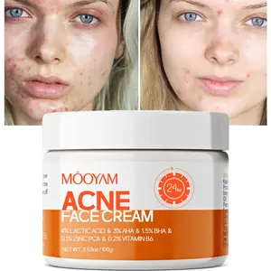 MOOYAM Acne Scar Treatment Cream 50ml Centella & Snail Repair for Post-Acne Marks Removal Fragrance Free Paraben Free Salicylic Acid for Sensitive Teens - Therapeutic