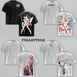 [COLLECTION] Zero Two – Hiro | Darling in the Franxx Inspired Tee “Two Souls One Destiny — The Partners Who Defied Their World” — For Anime Fans, For Gift Drops That Burn With Love and Rebellion