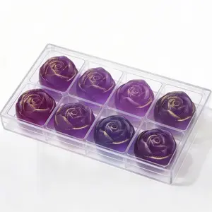 Japanese Crystal Candy - Rose Treat Box - Grape Collection - Kohakutou