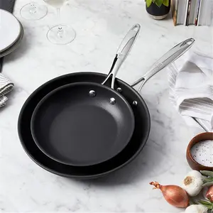 Zwilling 8" and 10" Aluminum Non-Stick Fry Pan Set - Ti-X Coating, Dishwasher Safe - Cookware, Eggs
