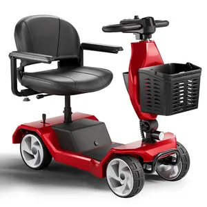 Mobility Scooter for Adults: Safe Whole-Vehicle Charging,Solid Pneumatic Tires Conquering Rough Roads, 265-Pound Load Capacity, Adjustable Speed Feature for Safety, aChristmas gifts,Black Friday limited-time specials