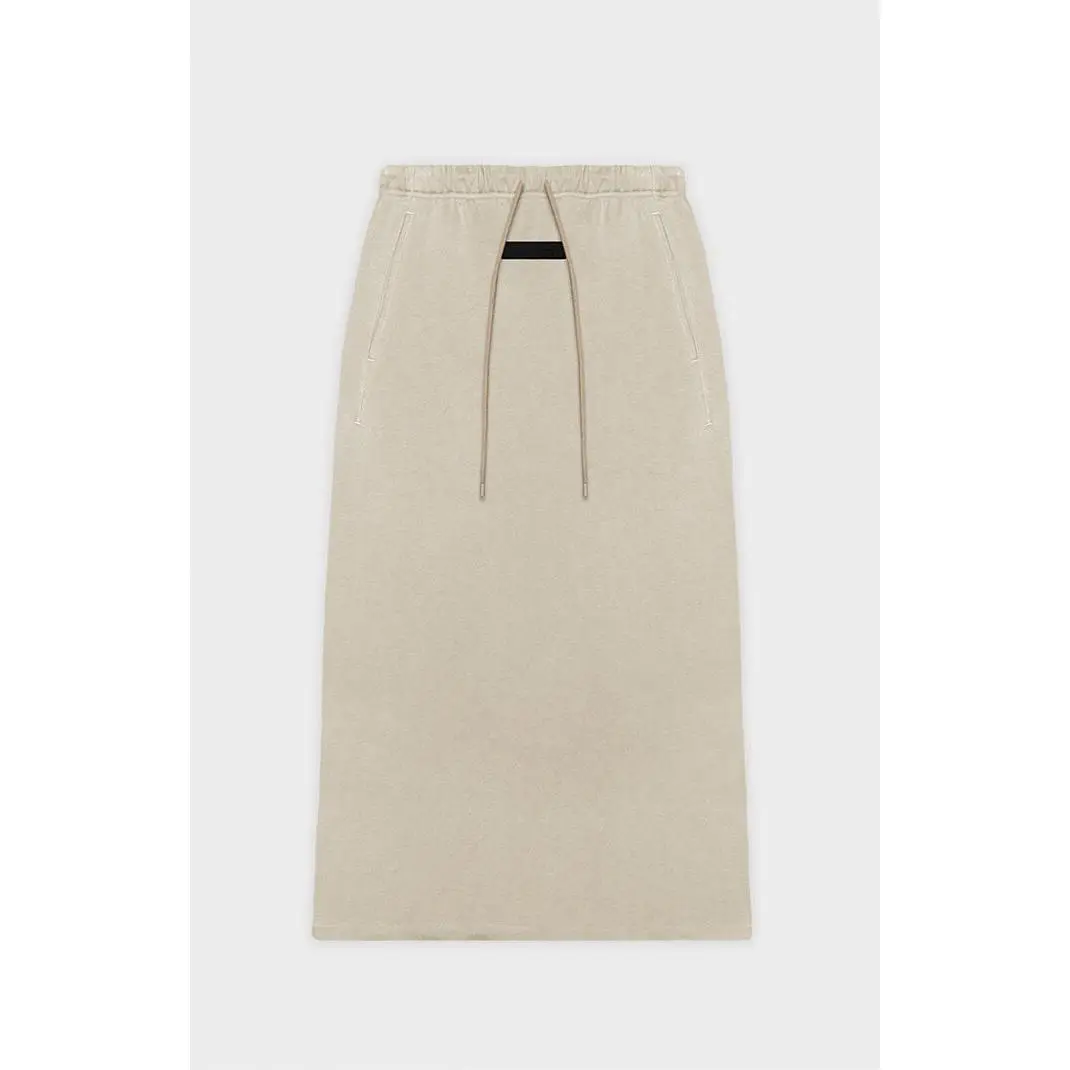 Fear of God ESSENTIALS Men's Women's Silver Cloud Maxi Skirt