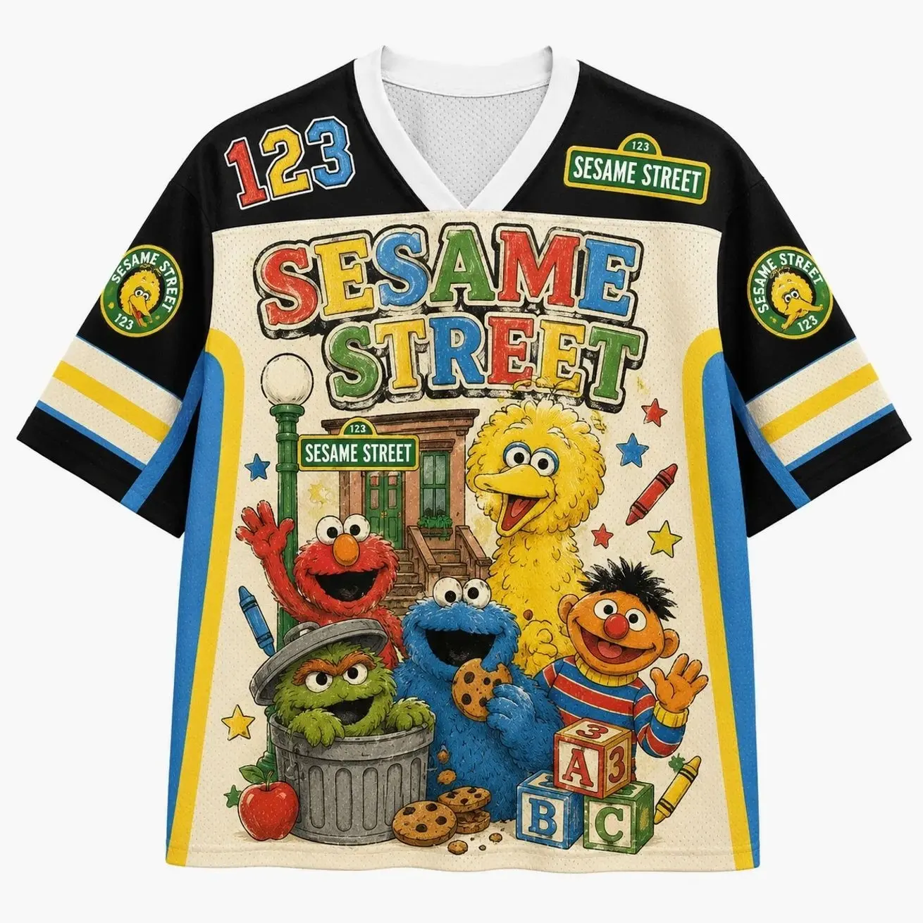 Sesame Street Jersey Shirts ONK