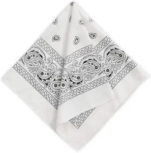 Large Paisley Bandana Headband – Unisex Handkerchief Scarf Pack for Men & Women