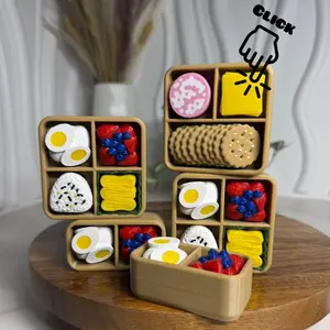 Lunchbox Clicker | Sensory Toy Clicker | Bento Box Clicker | Fidget Clicker | 2,3,4 Fidget Clicker | Snack Fidget Clicker | 3d Printed Fidget